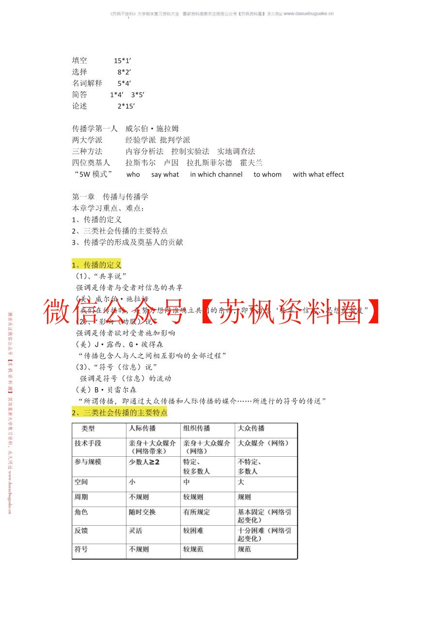 大众媒介概论